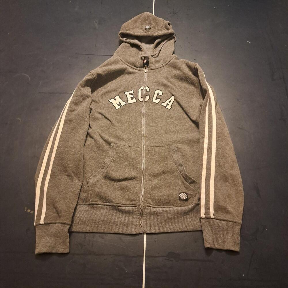 Ecko Unltd. Men's Brown and Grey Hoodie